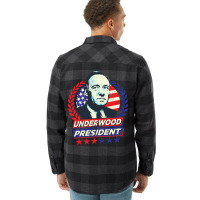 Underwood For President Flannel Shirt | Artistshot