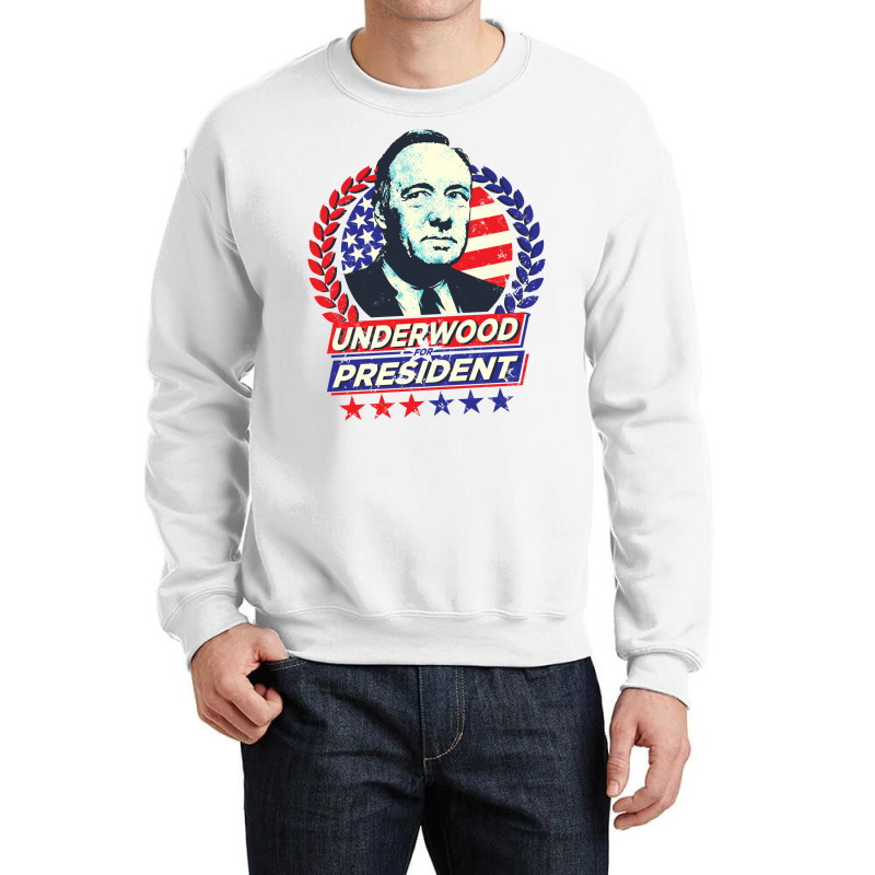 Underwood For President Crewneck Sweatshirt | Artistshot