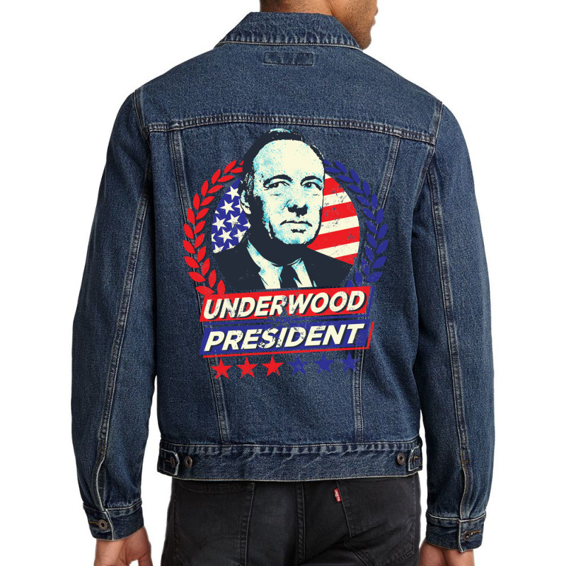 Underwood For President Men Denim Jacket | Artistshot