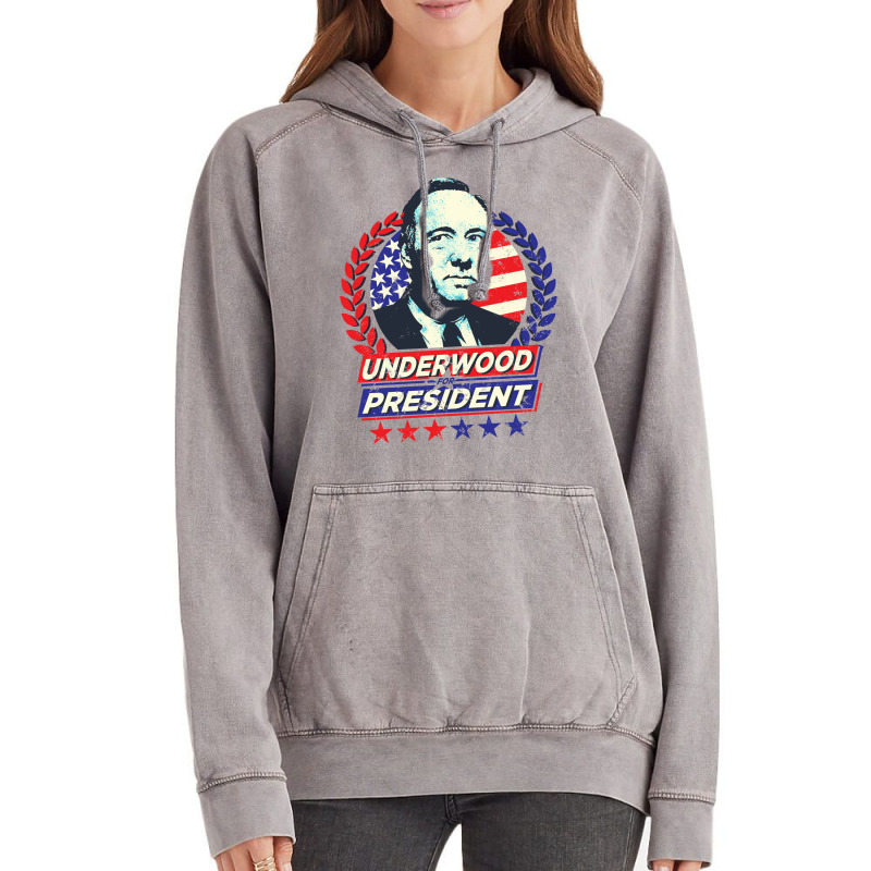 Underwood For President Vintage Hoodie | Artistshot