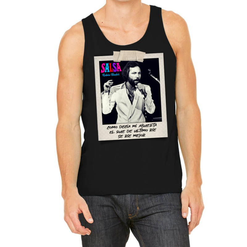 Ruben Blades Decisiones Tank Top by vilykinuef | Artistshot