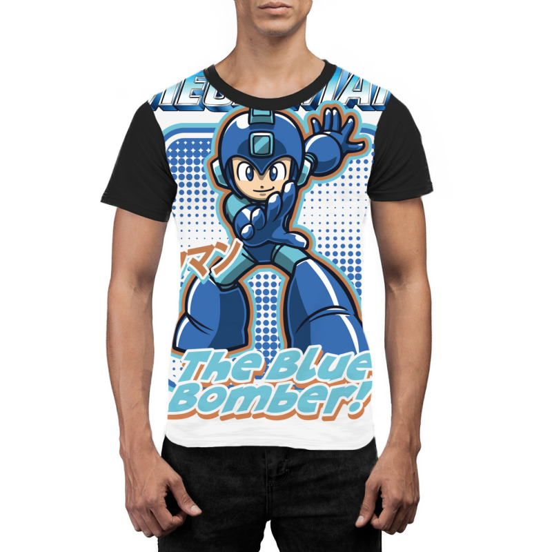 Mega Man Graphic T-shirt by uezawataish2 | Artistshot