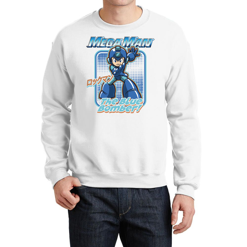 Mega Man Crewneck Sweatshirt by uezawataish2 | Artistshot