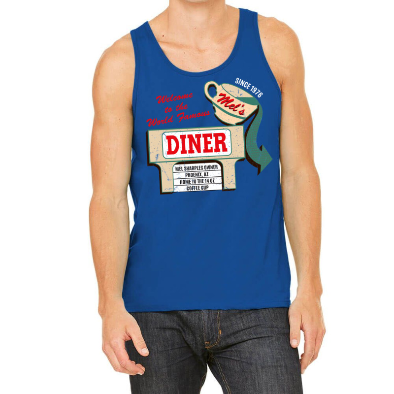 Mel's Diner Worn Tank Top by uezawataish2 | Artistshot