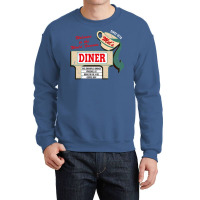 Mel's Diner Worn Crewneck Sweatshirt | Artistshot