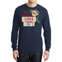 Mel's Diner Worn Long Sleeve Shirts | Artistshot