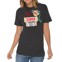 Mel's Diner Worn Vintage T-shirt | Artistshot