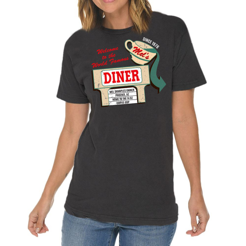 Mel's Diner Worn Vintage T-Shirt by uezawataish2 | Artistshot