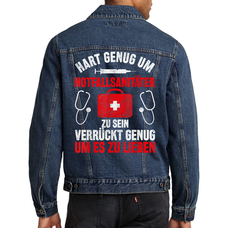 Emergency Paramedic Emergency Service Paramedic Work T Shirt Men Denim Jacket | Artistshot