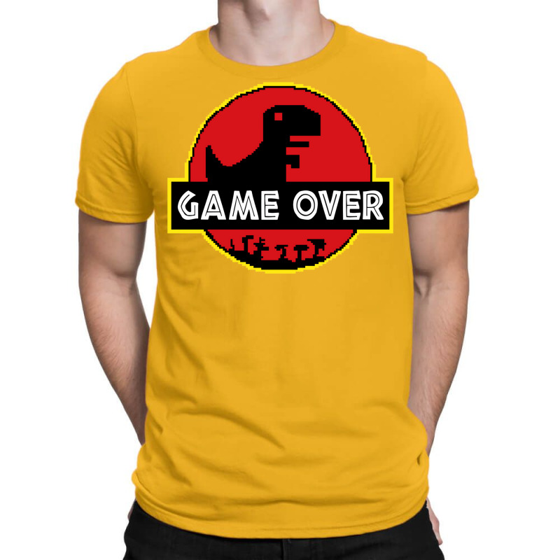 Game Over Video Dino Park No Internet Signal T-Shirt by glealcongerj | Artistshot