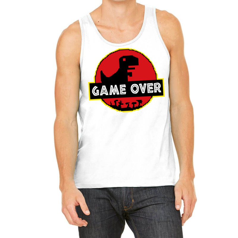 Game Over Video Dino Park No Internet Signal Tank Top by glealcongerj | Artistshot