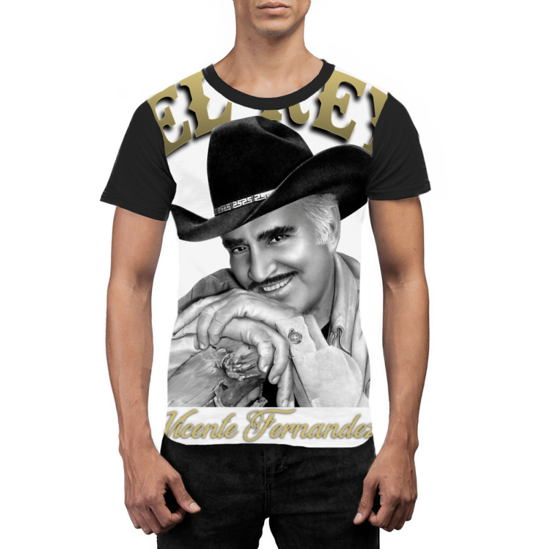 Vicente Fernandez Tequila Ranchera Mariachi Mexico El Rey Graphic T-shirt | Artistshot