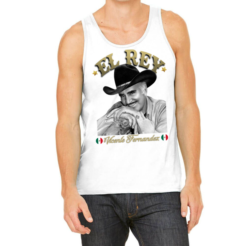 Vicente Fernandez Tequila Ranchera Mariachi Mexico El Rey Tank Top | Artistshot