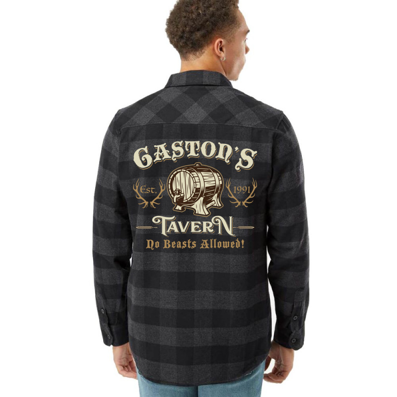 Gaston's Tavern Flannel Shirt by glealcongerj | Artistshot