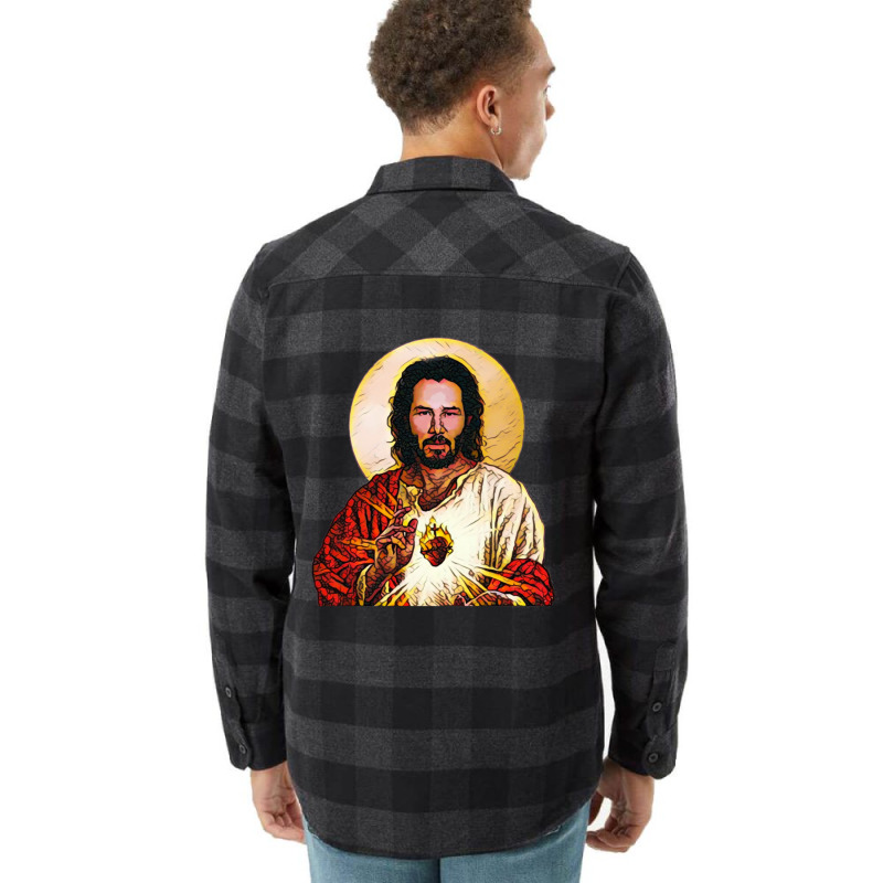 Holy Keanu - S Flannel Shirt | Artistshot