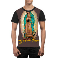 Virgen De Guadalupe Ruega Por Nosotros Graphic T-shirt | Artistshot