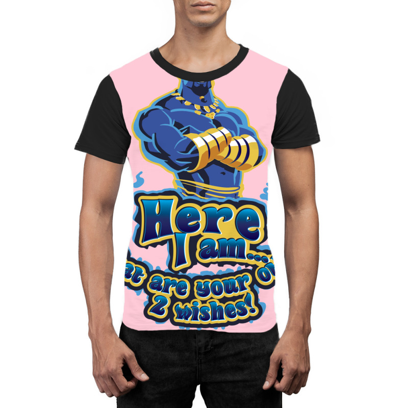 Genie Here I Am What Are Your Other 2 Wishes Graphic T-shirt by glealcongerj | Artistshot