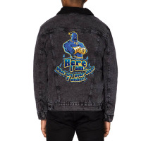 Genie Here I Am What Are Your Other 2 Wishes Unisex Sherpa-lined Denim Jacket | Artistshot