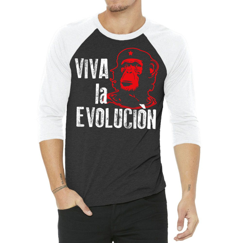 Viva La Evolucion 3/4 Sleeve Shirt | Artistshot