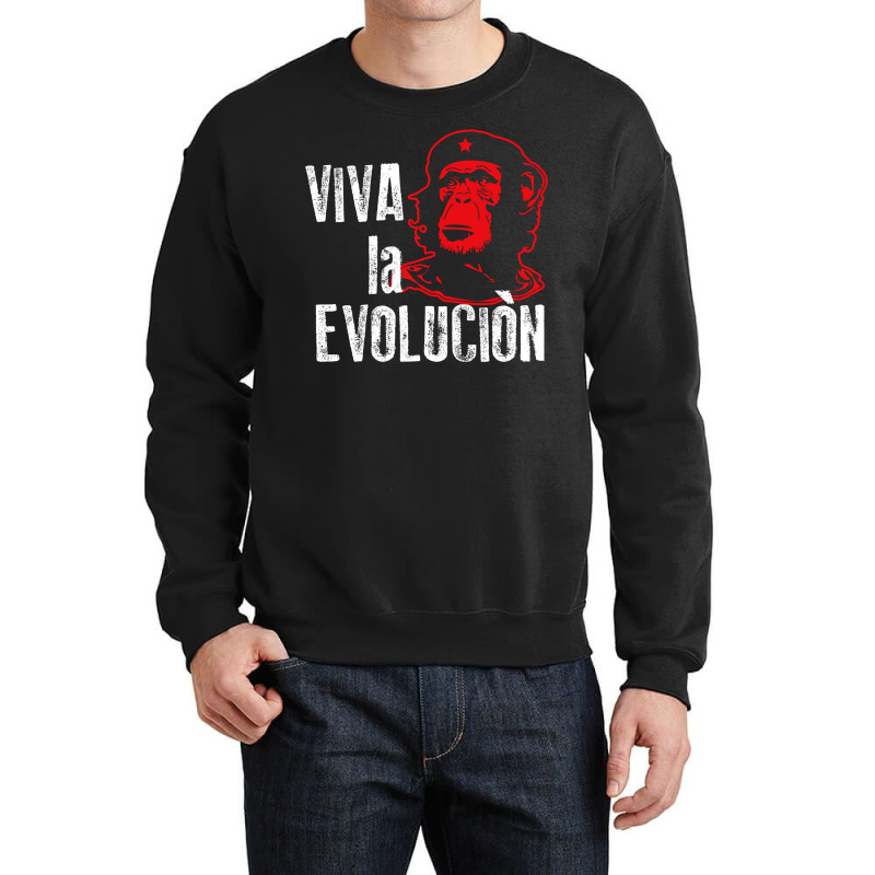 Viva La Evolucion Crewneck Sweatshirt | Artistshot