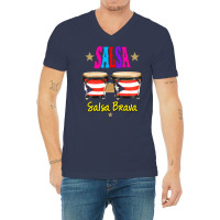 Bongos Puerto Rico Salsa Salsa Brava V-neck Tee | Artistshot