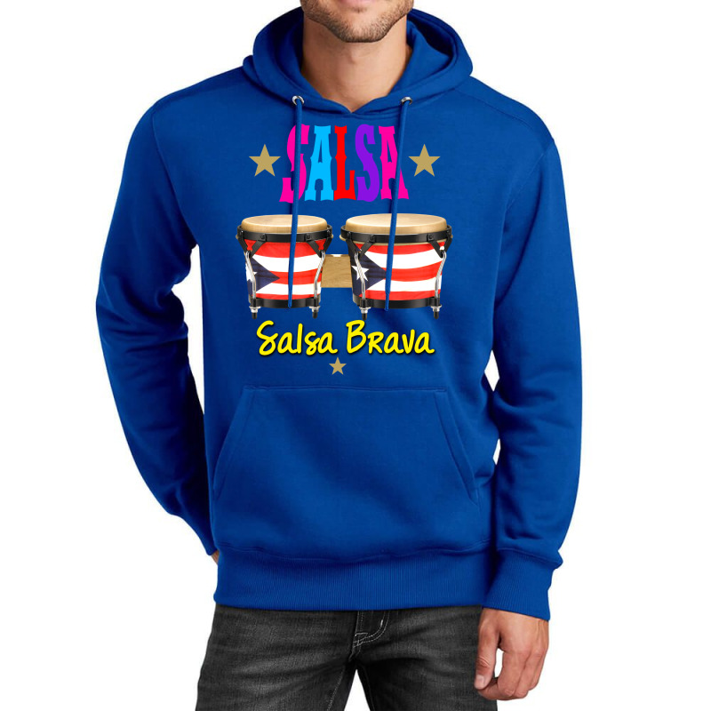 Bongos Puerto Rico Salsa Salsa Brava Unisex Hoodie | Artistshot