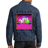 Volley Frog Men Denim Jacket | Artistshot