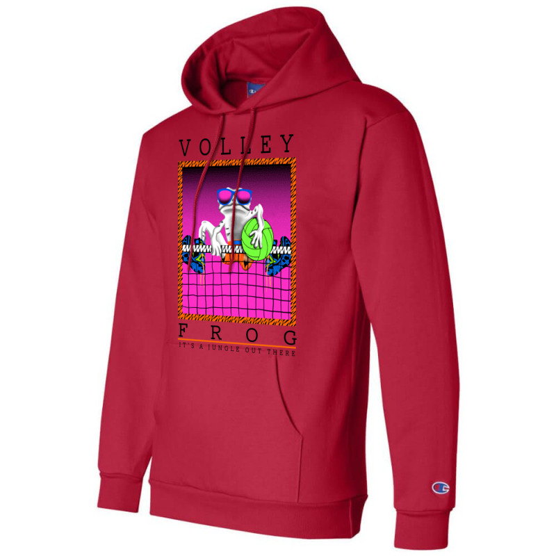 Volley Frog Champion Hoodie | Artistshot