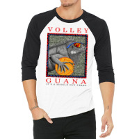 Volley Guana Iguana 3/4 Sleeve Shirt | Artistshot