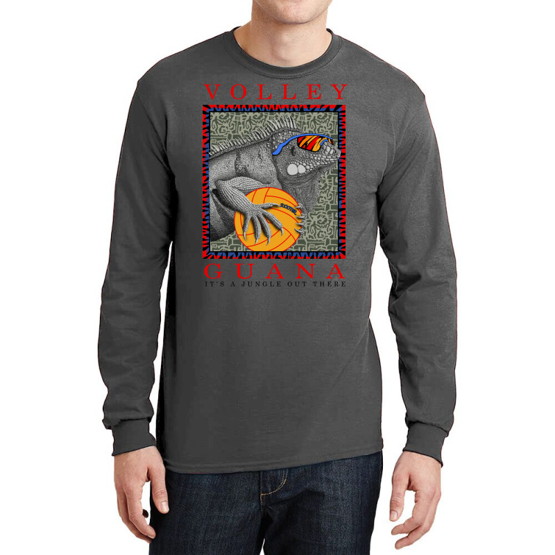 Volley Guana Iguana Long Sleeve Shirts | Artistshot