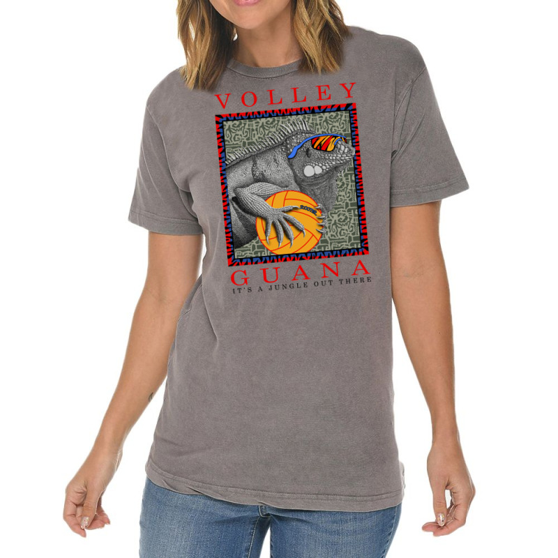 Volley Guana Iguana Vintage T-shirt | Artistshot