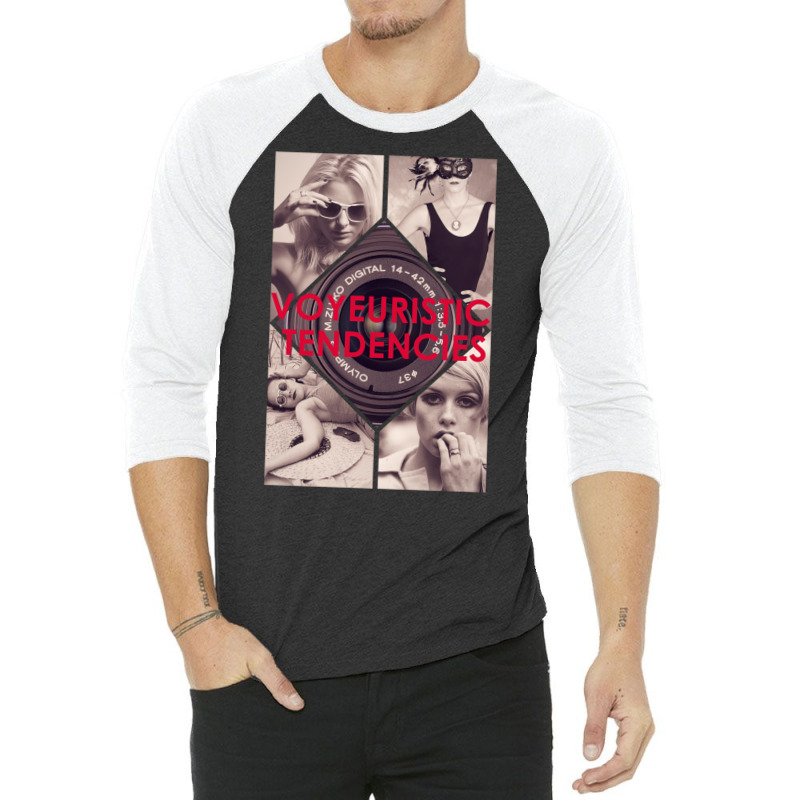 Voyeuristic Tendencies 3/4 Sleeve Shirt | Artistshot