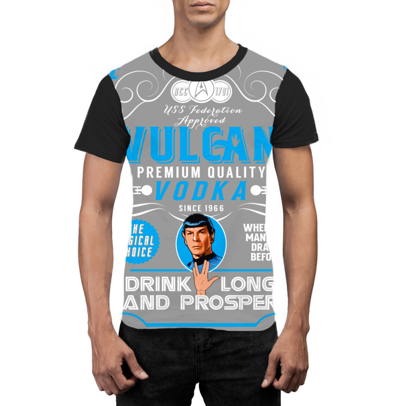 Vulcan Vodka Dks Graphic T-shirt | Artistshot