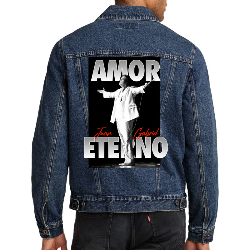 Juan Gabriel Amor Eterno Men Denim Jacket by maapeoblebus | Artistshot