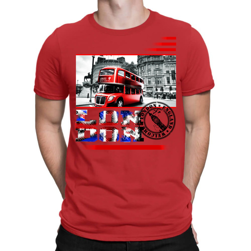 London Bus T-Shirt by hotheserosq | Artistshot