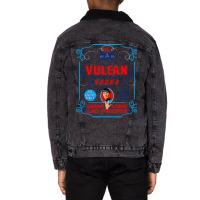 Vulcan Vodka Lts Unisex Sherpa-lined Denim Jacket | Artistshot