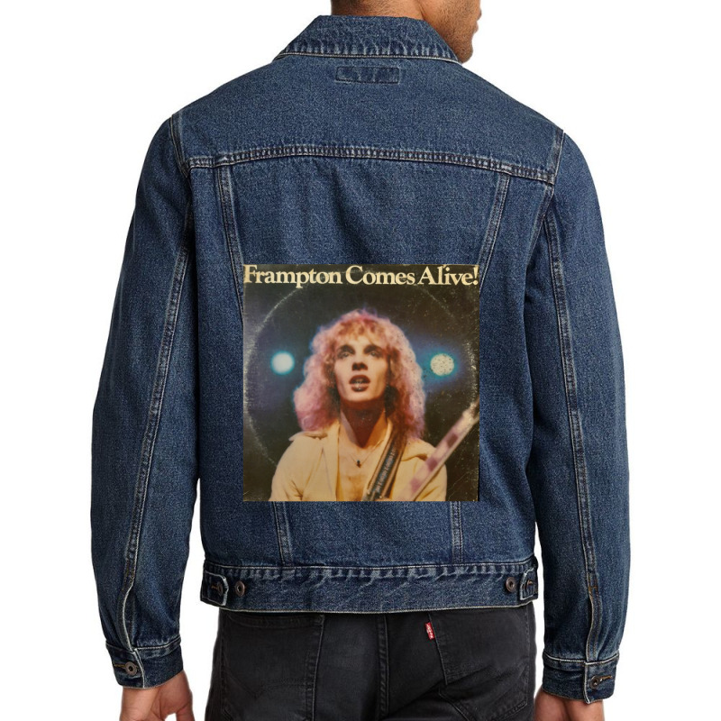 Frampton Comes Alive Album Cover Photograph Men Denim Jacket by FeytenJoreto | Artistshot