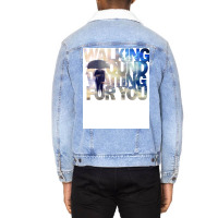 Walking Around Unisex Sherpa-lined Denim Jacket | Artistshot