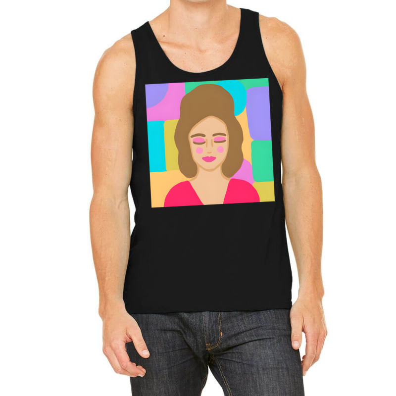 Artistshot Trending Colorful Design Abstract Arcoiris Bonita Chica Col Tank Top by lykhongduong9enev3 | Artistshot