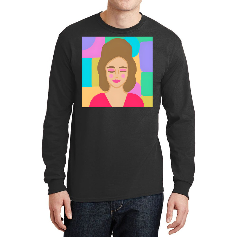 Artistshot Trending Colorful Design Abstract Arcoiris Bonita Chica Col Long Sleeve Shirts by lykhongduong9enev3 | Artistshot