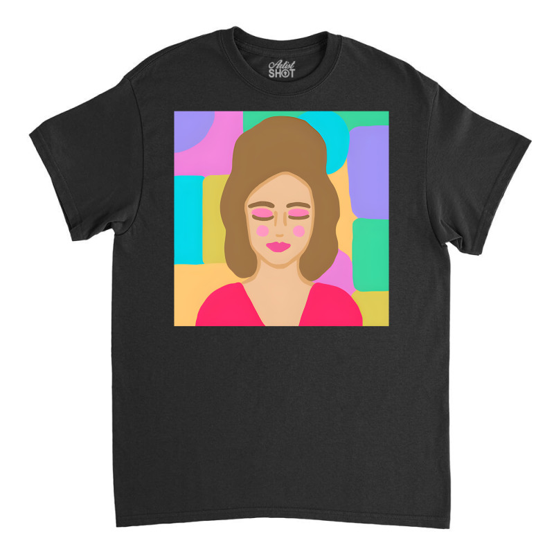 Artistshot Trending Colorful Design Abstract Arcoiris Bonita Chica Col Classic T-shirt by lykhongduong9enev3 | Artistshot