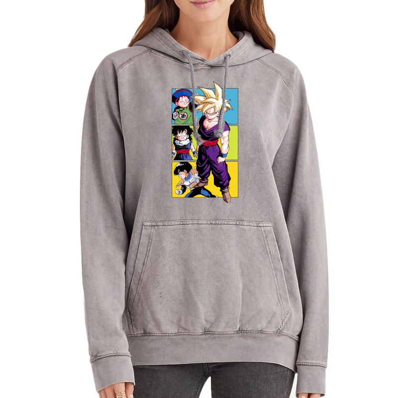 Gohan Vintage Hoodie by glealcongerj | Artistshot