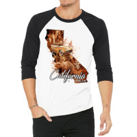 Los Angeles Cali Collage 3/4 Sleeve Shirt | Artistshot