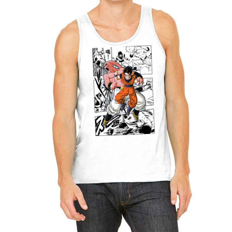 Gohan Vs Majin Bu Tank Top by glealcongerj | Artistshot