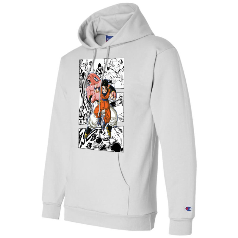 Gohan Vs Majin Bu Champion Hoodie by glealcongerj | Artistshot