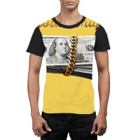 Gold Wrap Money Chain Graphic T-shirt | Artistshot