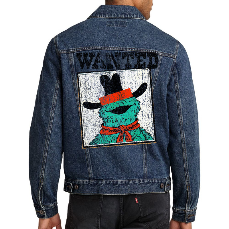 Wanted Monster Cookie Men Denim Jacket | Artistshot