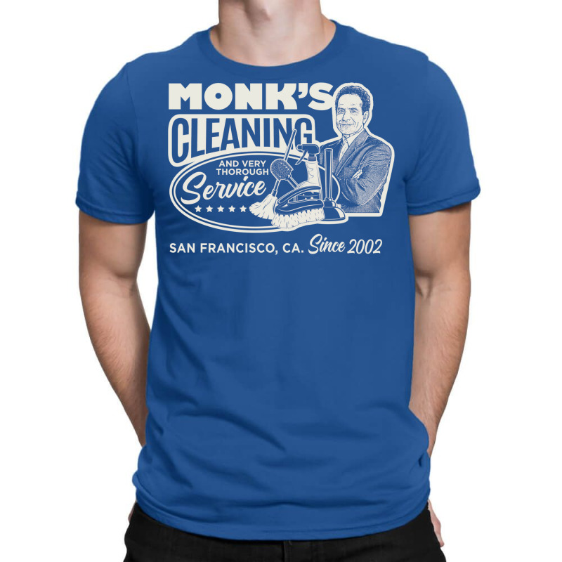 Monk's Cleaning Service T-Shirt by uezawataish2 | Artistshot