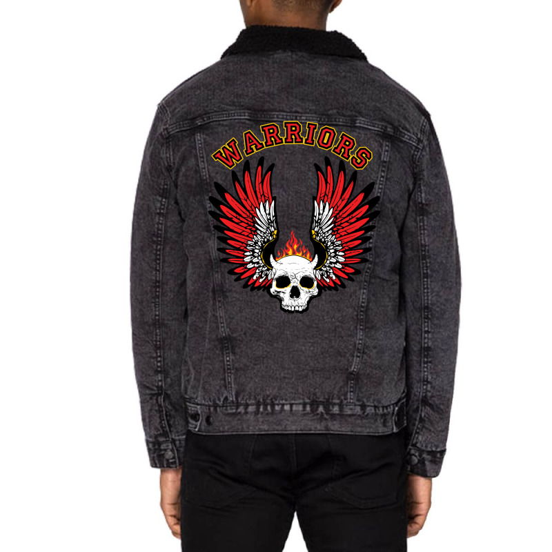 Warriors1979 Unisex Sherpa-lined Denim Jacket | Artistshot