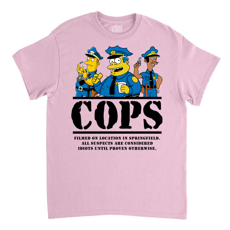 Cops Filmed On Location Classic T-shirt by milhauboucj | Artistshot